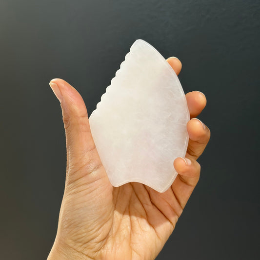 Rose Quartz Gua Sha Stone