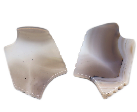 Gray Agate Gua Sha