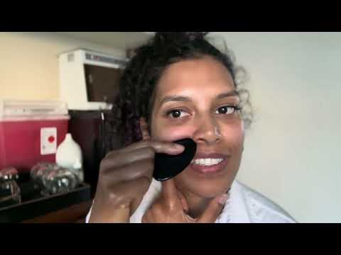 Gua Sha Tool - Obsidian