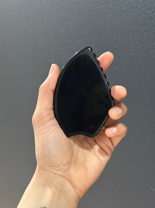 Black Stone Gua Sha Axe